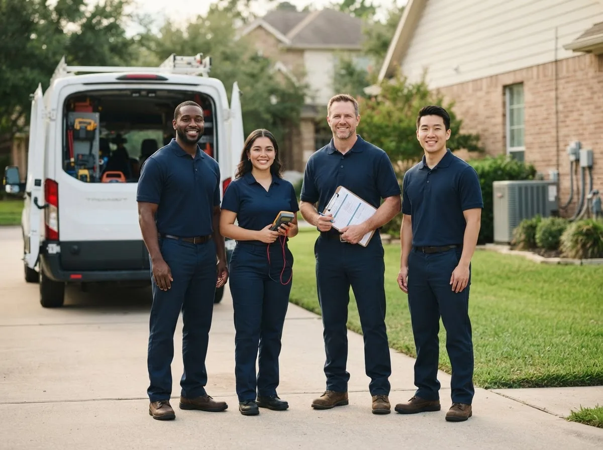 Certified HVAC technician near New Caney, TX